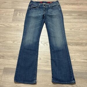Vintage Western Y2K Style X2 Stella Low Rise Bootcut Blue Jeans Size 10